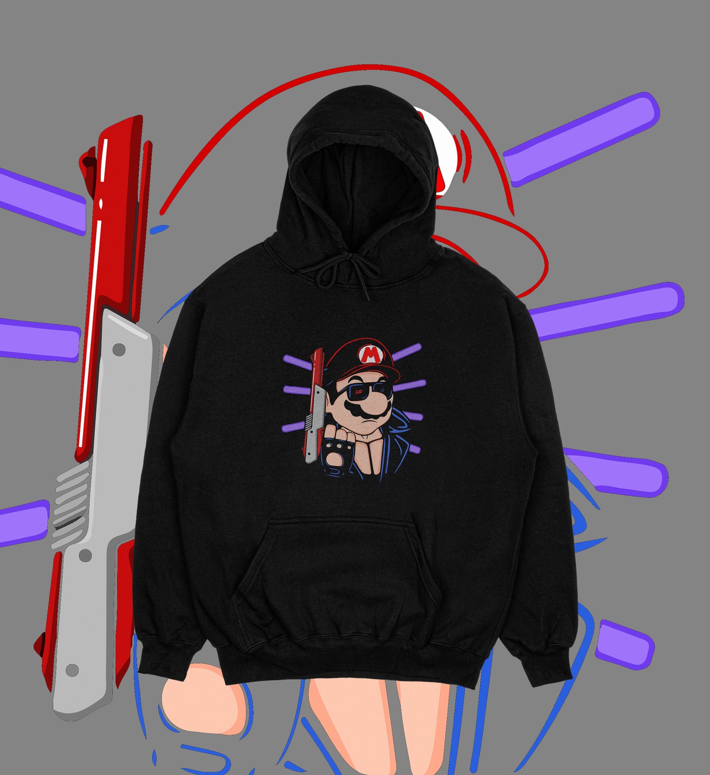 Mario With The Glizzy